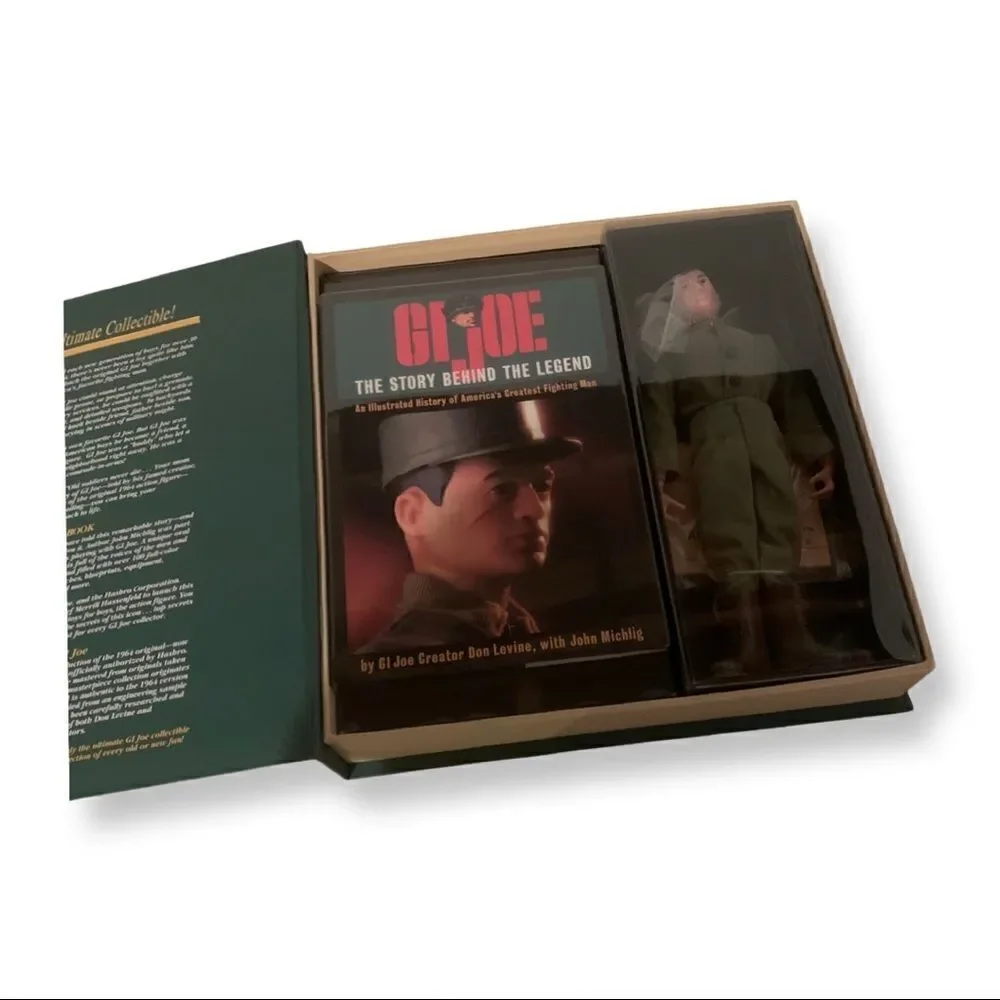 GIJoe Masterpiece Edition The Ultimate Collectible - Action Soldier with Book